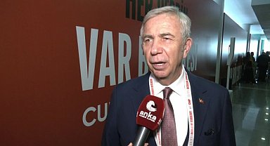 CHP'nin 20'inci Olağanüstü Kurultayı'nda Mansur Yavaş: İmamoğlu ve Kılıçdaroğlu'na açılan davaların siyasi olduğunu düşünüyorum. "