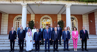 Dışişleri Bakanı Fidan, Madrid'deki Filistin konulu toplantıya katıldı