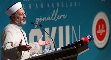 Diyanet İşleri Başkanı Erbaş, "4-6 yaş arası Kur'an kurslarını önemsiyoruz, Kur'an kurslarımız adeta bir rehabilitasyon merkezi gibi de çalışıyor''