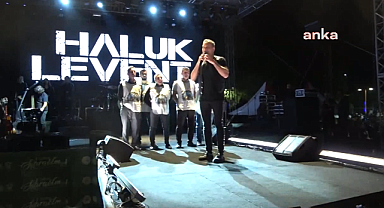 Haluk Levent'ten Fernas Madencilik işçilerine destek 