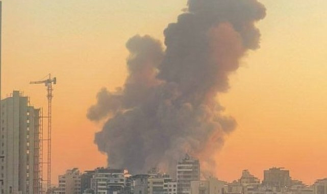 İsrail Başkent Beyrut'u vurdu