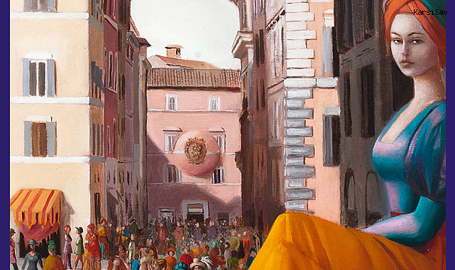 İtalyan ressamların tabloları 12 Ekim'de Adıyaman'da