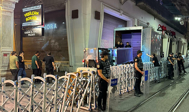 Kadın el emeği Pazarına gece baskını