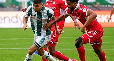 Konyaspor evinde Sivasspor ile 0-0 berabere kaldı