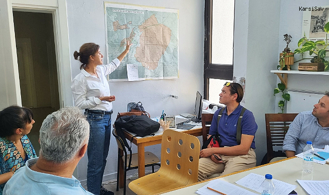Kültür ve Turizm Bakanlığı uzmanları, UNESCO Dünya Mirası ve Alan Yönetimi süreçlerini görüşmek için Ayvalık'a geldi