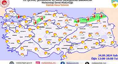 Meteoroloji: Doğu Karadeniz'de sağanak ve gök gürültülü sağanak yağış bekleniyor