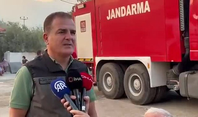 Muğla'daki orman yangını devam ediyor