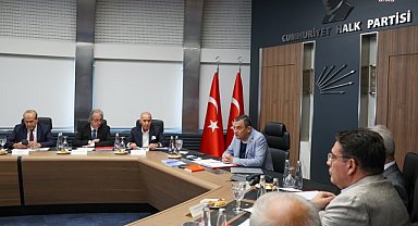 Özgür Özel, Dış Politika Danışma Kurulu toplantısına başkanlık etti