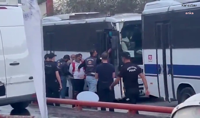 Polonez işçilerine ters kelepçeli gözaltı