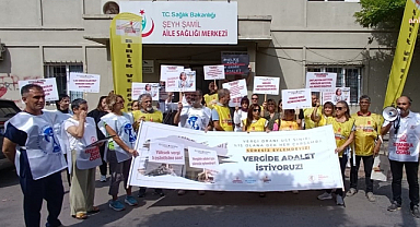 Sağlık meslek örgütleri: Yılın 5 ayı gelir vergisine çalışmaktan yorulduk