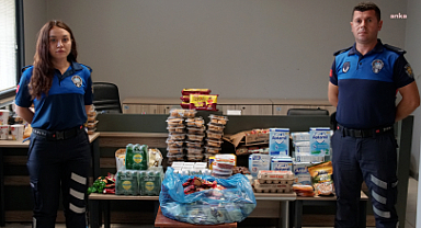 Silivri Belediyesi Zabıta Müdürlüğü, son kullanma tarihi geçen ürünleri raflardan topluyor