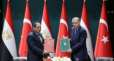 Türkiye ve Mısır arasında 17 anlaşma imzalandı