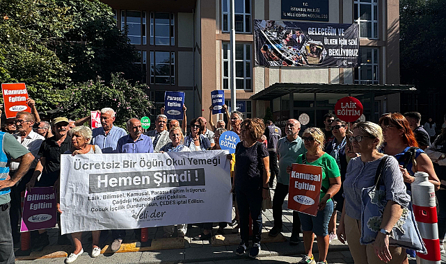 Veli-Der, öğrenci sayısı ve beslenme sorununa dikkat çekilen eğitim-öğretim raporunu İstanbul'da açıkladı