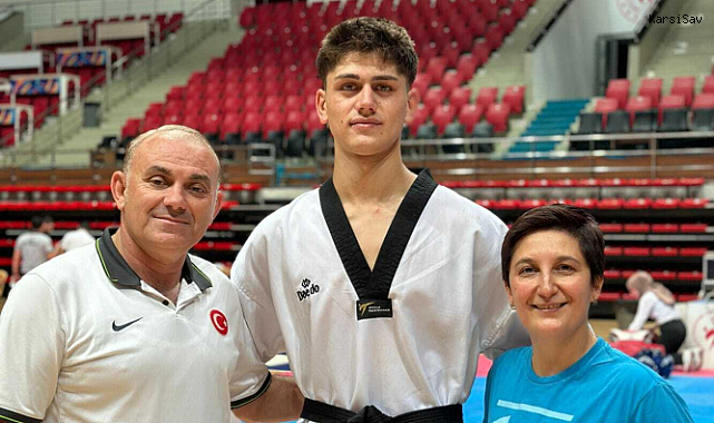 Yunusemre Belediyespor'un tekvandocusu Aktaş, Türkiye'yi Dünya Şampiyonası'nda temsil edecek