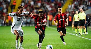 Beşiktaş, Gaziantep'ten 1 puanla dönüyor: Gaziantep FK 1-1 Beşiktaş