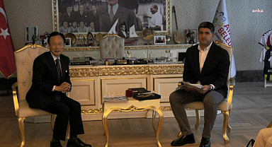 Eski Minato Belediye Başkanı Harada'dan Ataşehir Belediye Başkanı Adıgüzel'e ziyaret