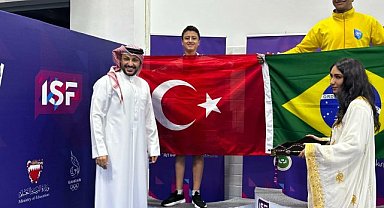  Eskişehir Büyükşehir Spor Kulübü paralimpik yüzücüsü Eymen Sarıtaş dünya ikincisi oldu 