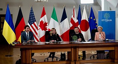 G7 Liderleri, Ukrayna'ya dondurulmuş Rus varlıklarından elde edilen gelirle verilecek kredide uzlaşmaya vardı