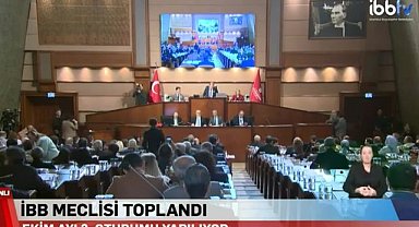 İBB Meclisi'nde 