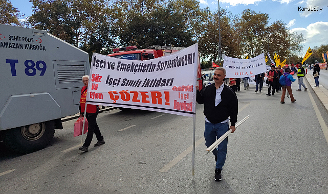 İşçi Emekçi Birliği'nden Kartal'da miting: