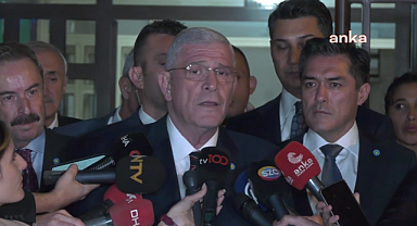 İYİ Parti Lideri Müsavat Dervişoğlu, Türk Ocakları Genel Başkanı Mehmet Öz'ü ziyaret etti