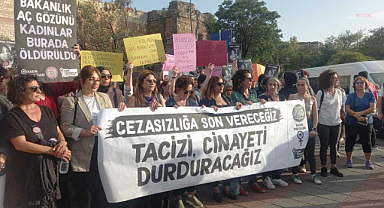 Kadın örgütleri, Edirnekapı Surları önünden isyan etti: 