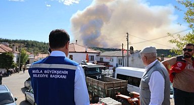 Muğla Büyükşehir Belediyesi, orman yangınlarına 120 personel ve 70 araç ile müdahale ediyor