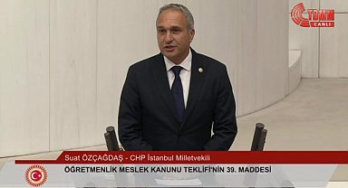 Suat Özçağdaş'tan "Öğretmenlik Meslek Kanunu" tepkisi: "AYM'den geri dönecek"