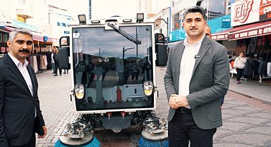 Ataşehir’de akıllı temizlik araçları devreye alındı