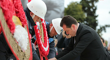 Atatürk'ün ölümünün 86'ncı yılı dolayısıyla Silivri'de anma töreni düzenlendi