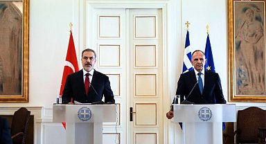 Bakan Fidan: Yunanistan'daki görüşmelerde ilişkilerimizin her boyutunu yapıcı bir yaklaşımla ele aldık