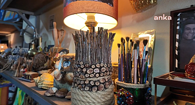 Bornova'da gençlere Atık Sanat Atölyesi'nde geri dönüşüm eğitimi