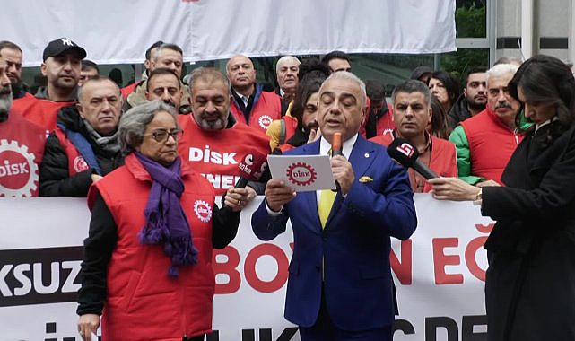 DİSK'ten Genel İş Sendikası'ndaki gözaltılara ilişkin açıklama: ''Amaç asgari ücret sürecine girerken DİSK'in sesini kısmaktır''