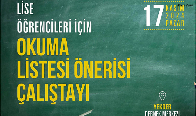 Eğitim-Bir-Sen İstanbul 4 Nolu Şube “Lise Öğrencileri için Kitap Listesi Önerisi Çalıştayı” düzenledi