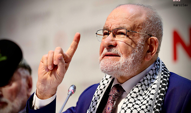 Karamollaoğlu: 'İsrail protestosunda suçlu olan gençlerimiz değil, sizsiniz. Gençlerimizi derhal serbest bırakın''
