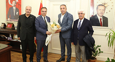 Kartal MUŞ-İDER'den Sancaktepe Kaymakamı'na hayırlı olsun ziyareti