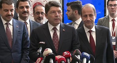 Adalet Bakanı Yılmaz Tunç, MHP'den istifalar ve süren davalarla ilgili açıklamalarda bulundu