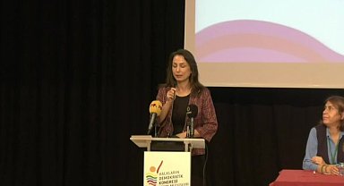 Tülay Hatimoğulları: Kürt sorununun barışçıl ve demokratik yöntemlerle çözülmesi ısrarımızdan asla vazgeçmeyeceğiz