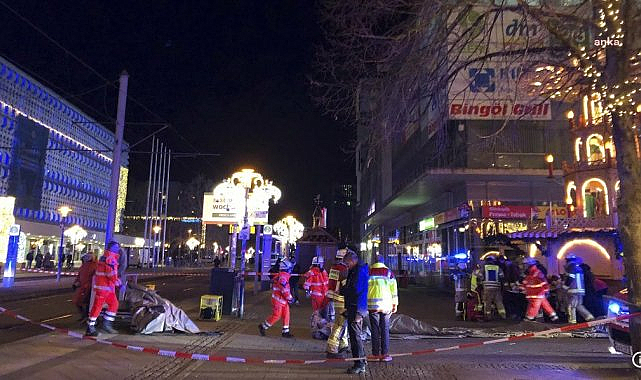 Almanya'da Magdeburg Noel Pazarı saldırganı tutuklandı