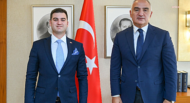 Bodrum Belediye Başkanı Mandalinci'den Kültür ve Turizm Bakanı Ersoy'a ziyaret