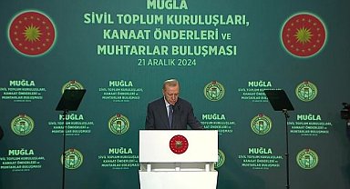 Cumhurbaşkanı Erdoğan: 