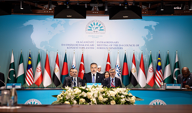 Dışişleri Bakanı Fidan, Kahire'deki D-8 Dışişleri Bakanları Konseyi Toplantısı'na katılacak