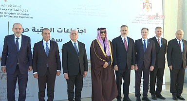 Dışişleri Bakanı Fidan, Ürdün'de düzenlenen Suriye konulu dışişleri bakanları toplantısına katıldı