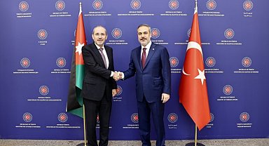 Dışişleri Bakanı Fidan, Ürdün Dışişleri Bakanı Safadi ile görüştü