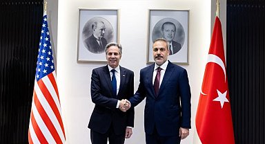 Dışişleri Bakanı Hakan Fidan, ABD Dışişleri Bakanı Blinken ile görüştü