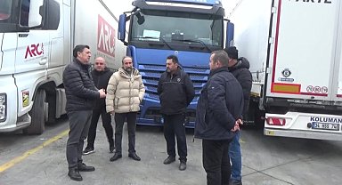 Edirne'de tır şoförleri bir haftadır Kapıkule Sınır Kapısında bekliyor