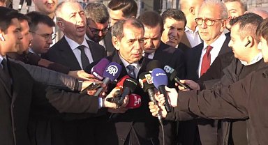 GS Spor Kulübü Başkanı Özbek, TFF Başkanı Hacıosmanoğlu hakkında suç duyurusunda bulundu 