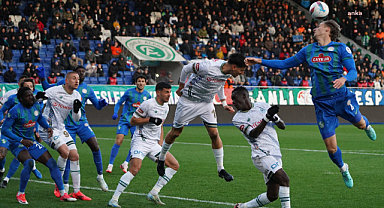 Rizespor, Konyaspor ile 1-1 berabere kaldı