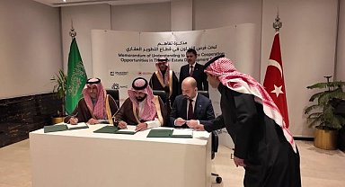 Türkiye ile Suudi Arabistan arasında mutabakat zaptı imzalandı