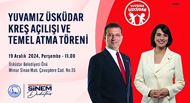Üsküdar Belediyesi çocuklar için ilk kreşi "Yuvamız Üsküdar" perşembe günü açılıyor